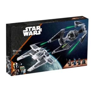 Brick Mandalorian Fang Fighter vs TIE Interceptor (PRE-ORDER)
