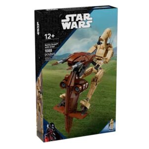 Brick Battle Droid with STAP (PRE-ORDER)